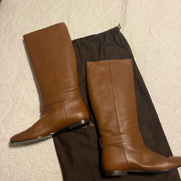 Gucci Brown leather Riding Boots - Picture 6 of 8